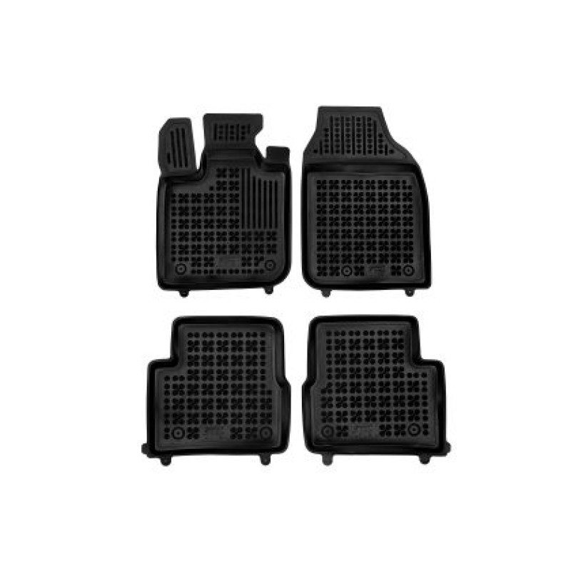 Λαστιχένια πατάκια Fiat 500e Electric (2020+) τύπου σκαφάκι - 4τμχ., Rezaw Plast