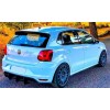 Diffuser προφυλακτήρα Vw Polo (2014-2018) GTI Blade - μαύρο γυαλιστερό
