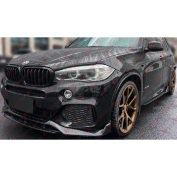 Spoiler προφυλακτήρα BMW X5 F15 M sport (2014-2018) - μαύρο γυαλιστερό