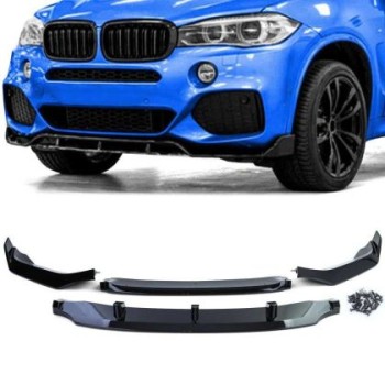 Spoiler προφυλακτήρα BMW X5 F15 M sport (2014-2018) - μαύρο γυαλιστερό