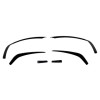 Spoiler εμπρός προφυλακτήρα Mercedes C-Class W204 (2007-2013) - μαύρο γυαλιστερό