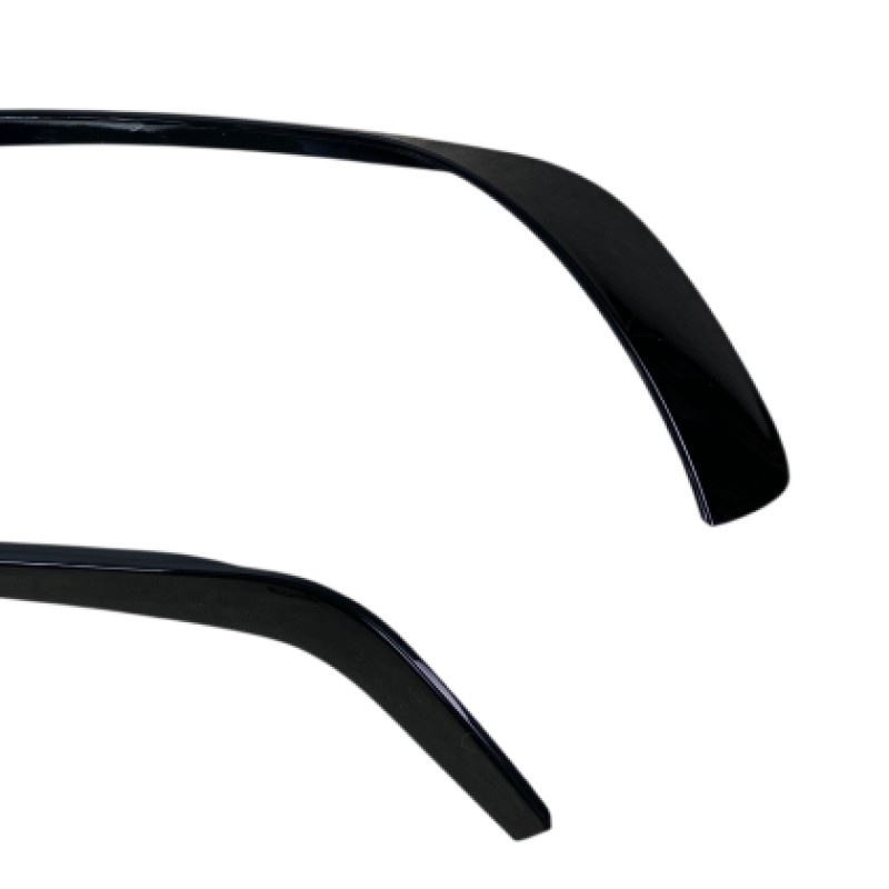 Spoiler εμπρός προφυλακτήρα Mercedes C-Class W204 (2007-2013) - μαύρο γυαλιστερό