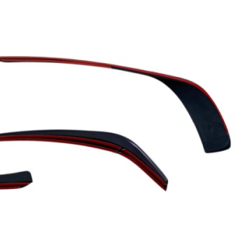 Spoiler εμπρός προφυλακτήρα Mercedes C-Class W204 (2007-2013) - μαύρο γυαλιστερό