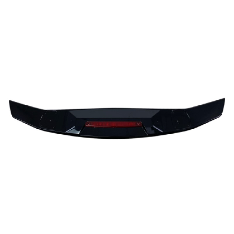 Αεροτομή οροφής universal 132.5cm με τρίτο στοπ και μήκος εγκατάστασης 80cm - μαύρη γυαλιστερή
