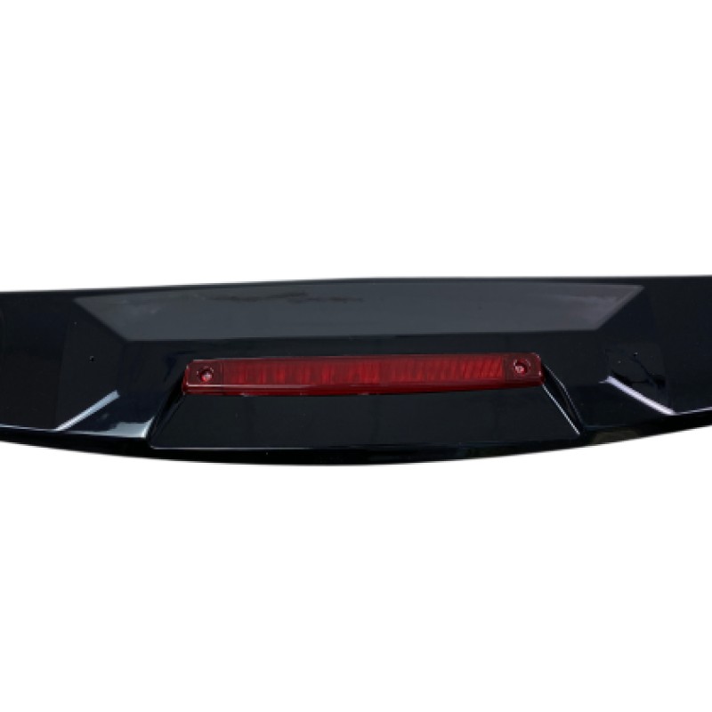 Αεροτομή οροφής universal 132.5cm με τρίτο στοπ και μήκος εγκατάστασης 80cm - μαύρη γυαλιστερή