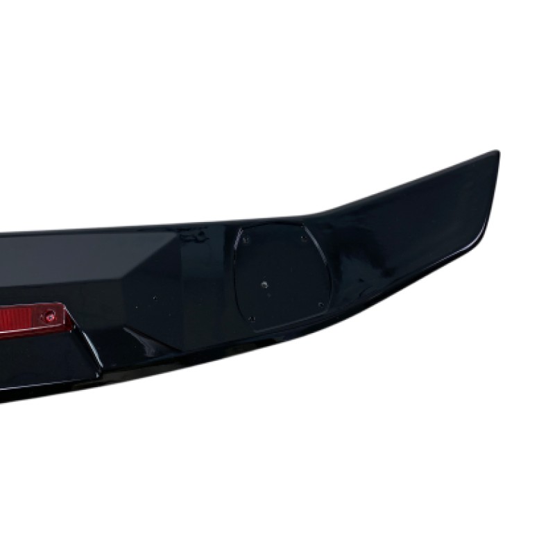 Αεροτομή οροφής universal 132.5cm με τρίτο στοπ και μήκος εγκατάστασης 80cm - μαύρη γυαλιστερή