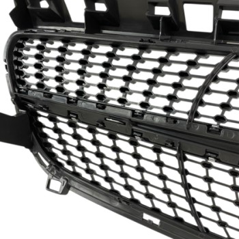 Μάσκα Mercedes W176 A-Class (2013-2015) - Diamond design, μάυρη με πλαίσιο χρωμίου Μάσκα Mercedes W176 A-Class (2013-2015) - Diamond design, μάυρη με πλαίσιο χρωμίου