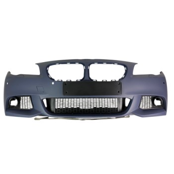 Προφυλακτήρας εμπρός BMW F10 / F11 - M pack design με ανοίγματα parktronic, με πιτσιλίθρες