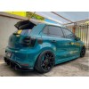 Αεροτομή οροφής Vw Polo (2019+) Osir Batman design - μαύρη γυαλιστερή