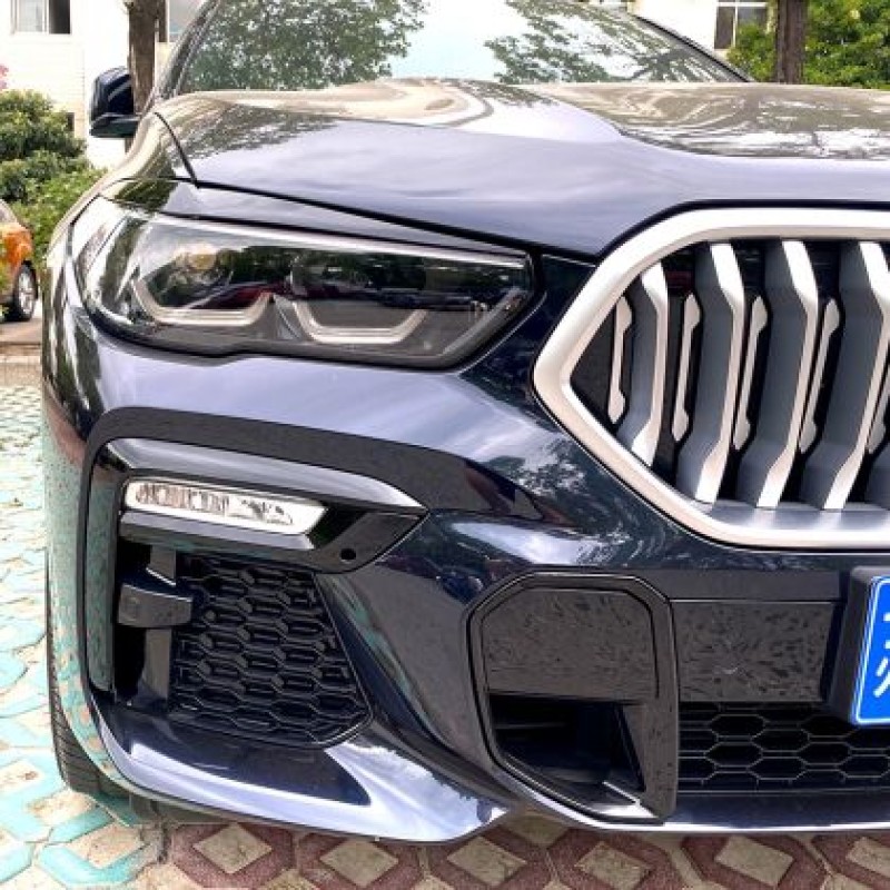 Φρυδάκια φαναριών BMW X5 G05 (2019-2023) - μαύρα γυαλιστερά