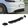 Diffuser προφυλακτήρα Vw Scirocco (2008-2014) Blade - μαύρο γυαλιστερό