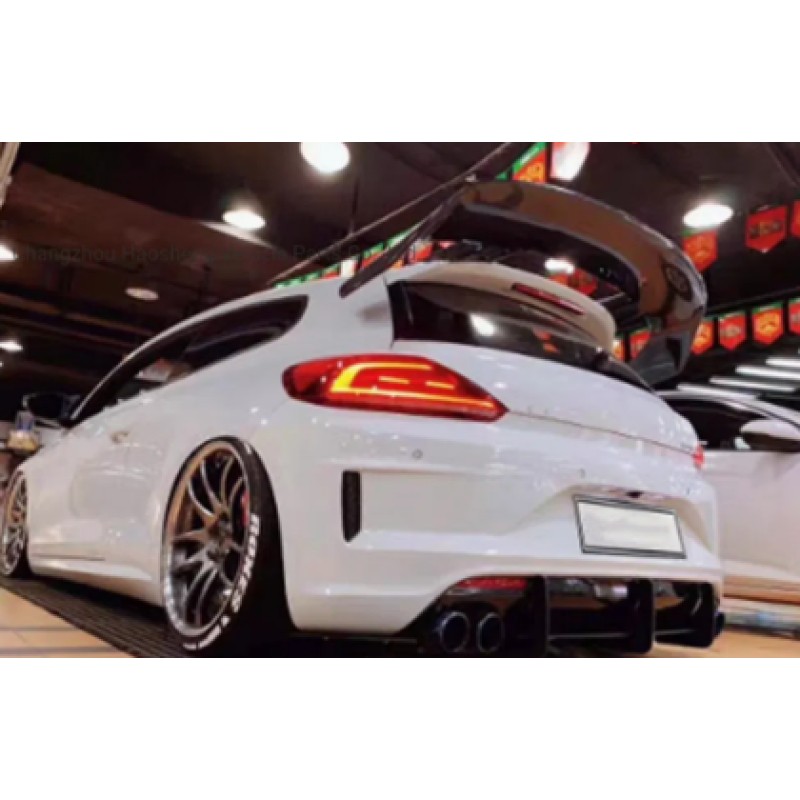 Diffuser προφυλακτήρα Vw Scirocco (2010-2014) Blade - μαύρο γυαλιστερό