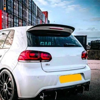 Αεροτομή οροφής Vw Golf 6 GTI / R - μαύρη γυαλιστερή