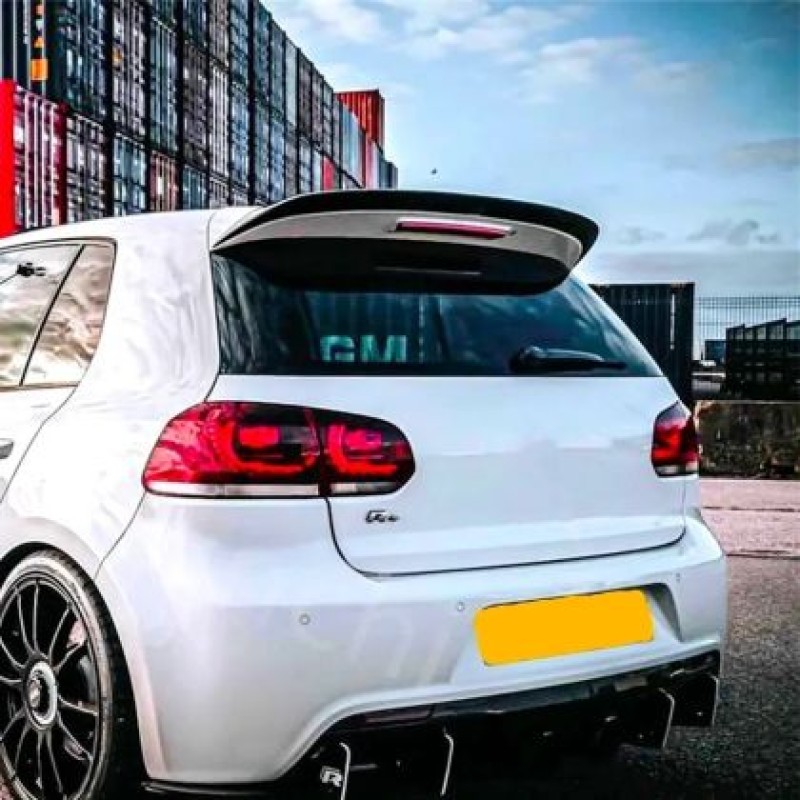Αεροτομή οροφής Vw Golf 6 GTI / R - μαύρη γυαλιστερή