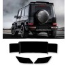 Αεροτομή οροφής Mercedes W463 / W464 G-Class Brabus Style - μαύρη γυαλιστερή