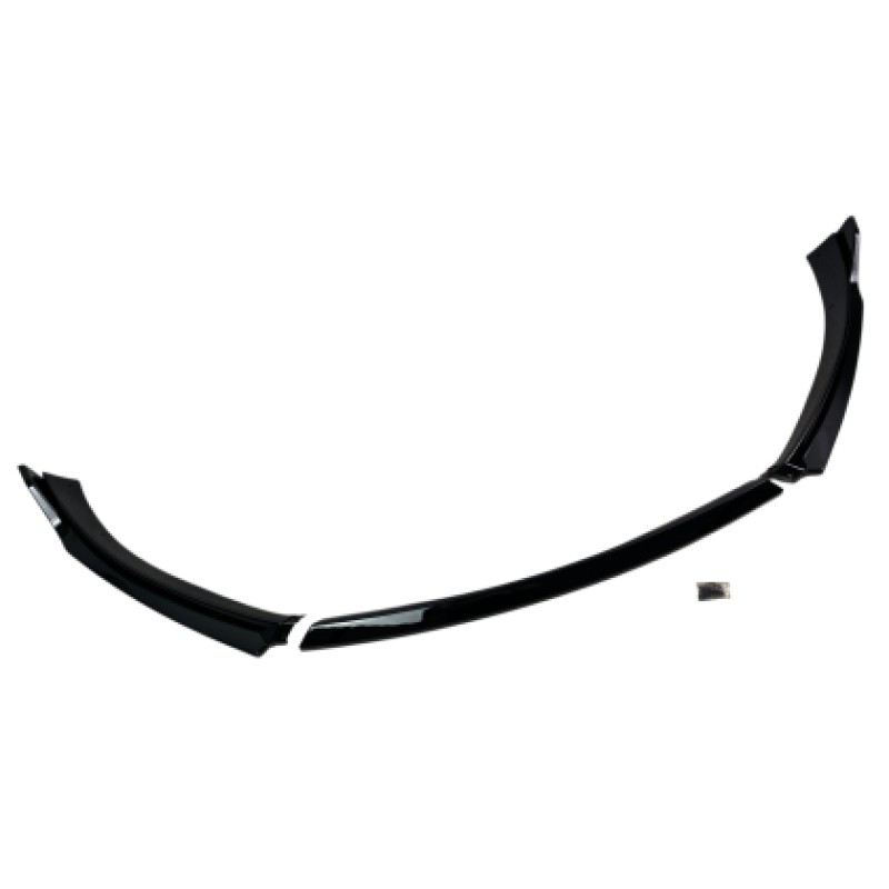 Spoiler εμπρός προφυλακτήρα για Volkswagen Golf 6 - μαύρο γυαλιστερό