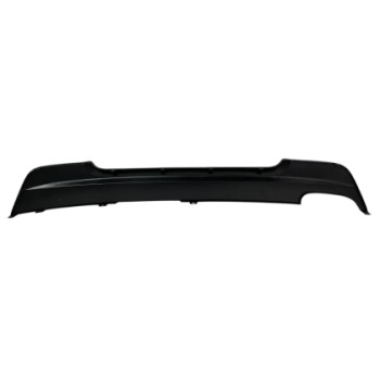 Diffuser προφυλακτήρα BMW E92 - M pack design μονό για διπλή εξάτμιση
