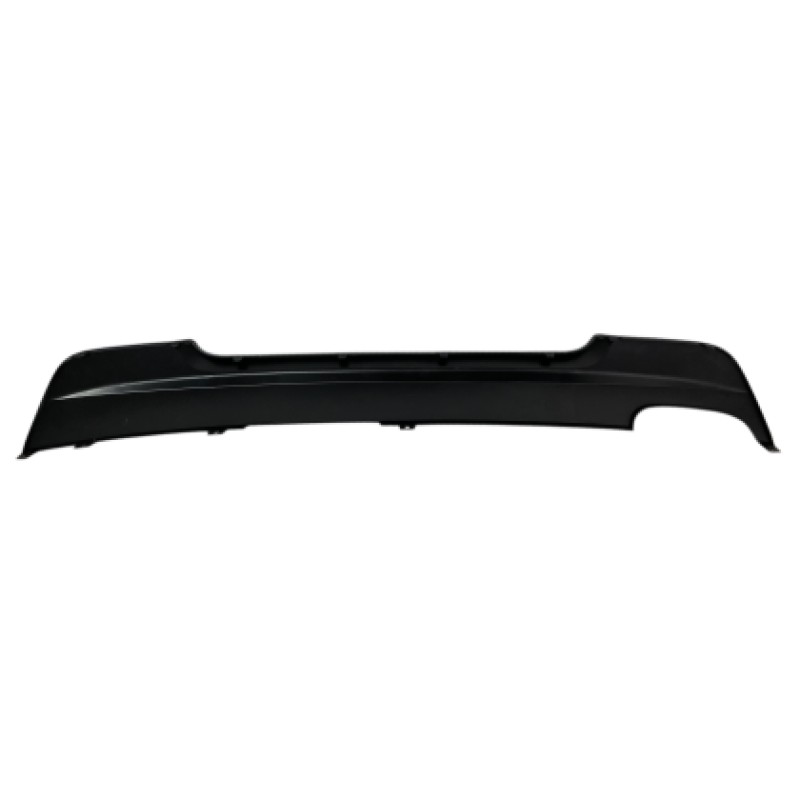 Diffuser προφυλακτήρα BMW E92 - M pack design μονό για διπλή εξάτμιση