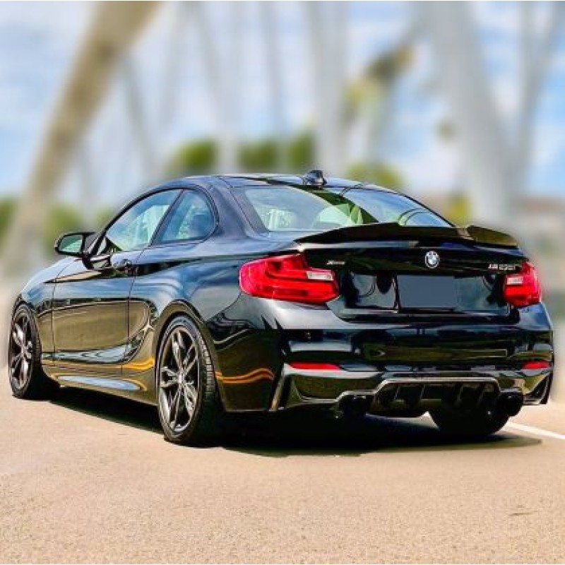 Αεροτομή πορτ-μπαγκάζ ΒΜW F22 coupe (2014-2021) M4 Style - μαύρη γυαλιστερή