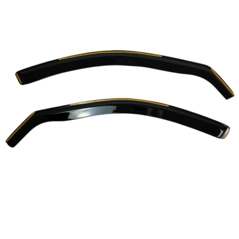 Ανεμοθραύστες Ford Kuga / Vignale / Escape (2012-2019) - 4τμχ. εμπρός και πίσω - μαύρο χρώμα