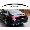 Αεροτομή πορτ-μπαγκάζ Mercedes W214 E-Class (2024+) AMG Style - μαύρη γυαλιστερή