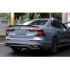 Αεροτομή πορτ-μπαγκάζ Volvo S60 (2019-2022) - μαύρη γυαλιστερή