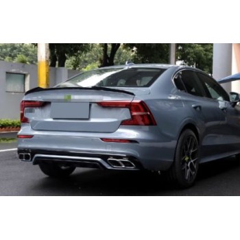 Αεροτομή πορτ-μπαγκάζ Volvo S60 (2019-2022) - μαύρη γυαλιστερή
