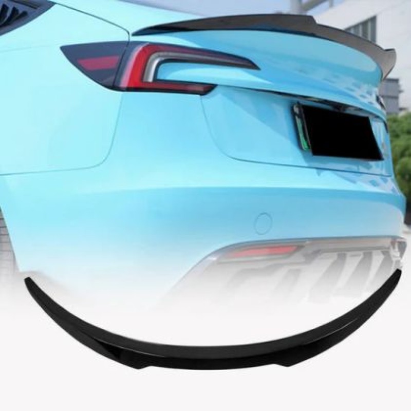 Αεροτομή πορτ-μπαγκάζ Tesla Model S - μαύρη γυαλιστερή