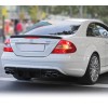 Αεροτομή οροφής Mercedes W209 CLK (2003-2009) - μαύρη γυαλιστερή