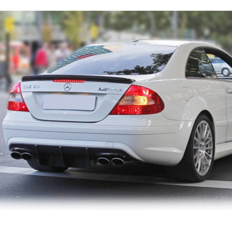 Αεροτομή οροφής Mercedes W209 CLK (2003-2009) - μαύρη γυαλιστερή