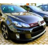 Spoiler εμπρός προφυλακτήρα για Volkswagen Golf 6 - μαύρο γυαλιστερό