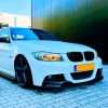 Spoiler εμπρός προφυλακτήρα για BMW E90 (2008-2012) M Performance Style - μαύρο γυαλιστερό