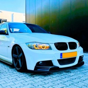 Spoiler εμπρός προφυλακτήρα για BMW E90 (2008-2012) M Performance Style - μαύρο γυαλιστερό