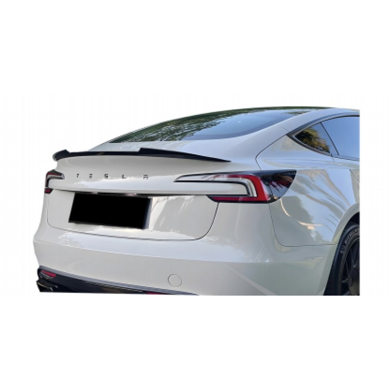 Αεροτομή οροφής Tesla Model 3 (2023-2026) - μαύρη γυαλιστερή