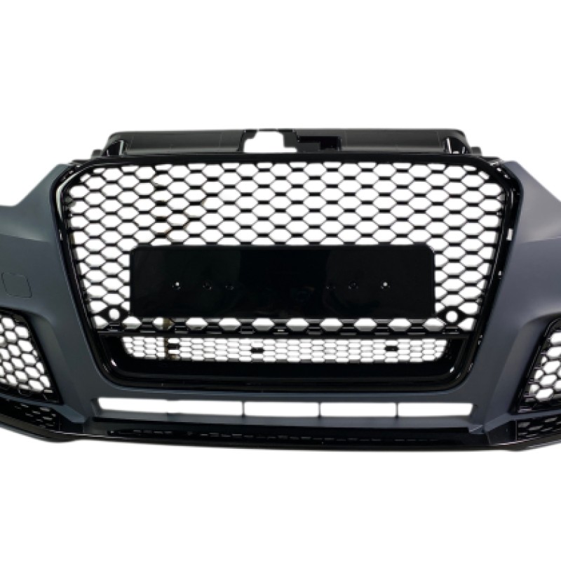 Προφυλακτήρας εμπρός Audi A3 (2012-2016) 3/5 πορτο- RS3 design με ανοίγματα parktronic