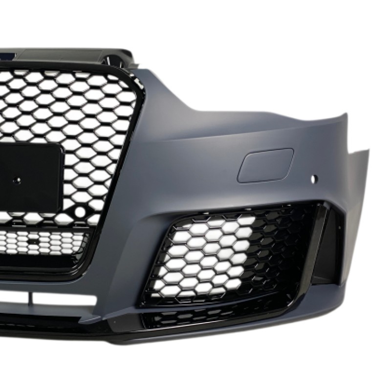Προφυλακτήρας εμπρός Audi A3 (2012-2016) 3/5 πορτο- RS3 design με ανοίγματα parktronic