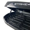 Μπαγκαζιέρα οροφής Junior Strike 199x84x41cm με διπλό άνοιγμα και κλειδί, 480 λίτρα - μαύρη γυαλιστερή