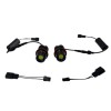 Angel eyes BMW E39 / E60 / E53 X5 / E65 / E87 / E63 160W led - λευκό χρώμα, 7000 lumen - 2τμχ.