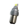 Led λάμπα τύπου BA15S με 2 εξαπύρηνα SMD led και CSP chipset - λευκή διπλή - 1τμχ.
