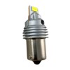 Led λάμπα τύπου BA15S με 2 εξαπύρηνα SMD led και CSP chipset - λευκή - 1τμχ.