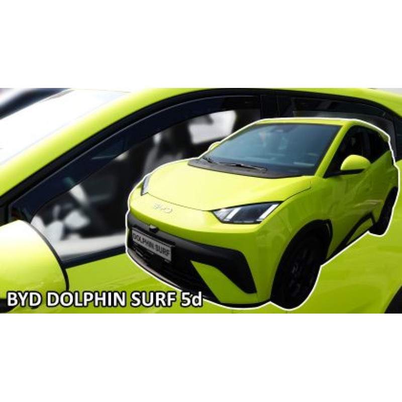 Ανεμοθραύστες BYD Dolphin Surf (2025+) - 4τμχ. εμπρός και πίσω, Heko