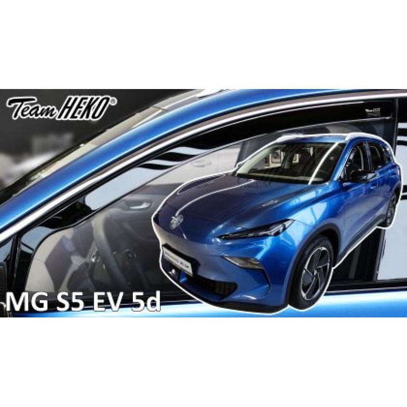 Ανεμοθραύστες MG S5 EV (2024+) - 2τμχ. εμπρός, Heko