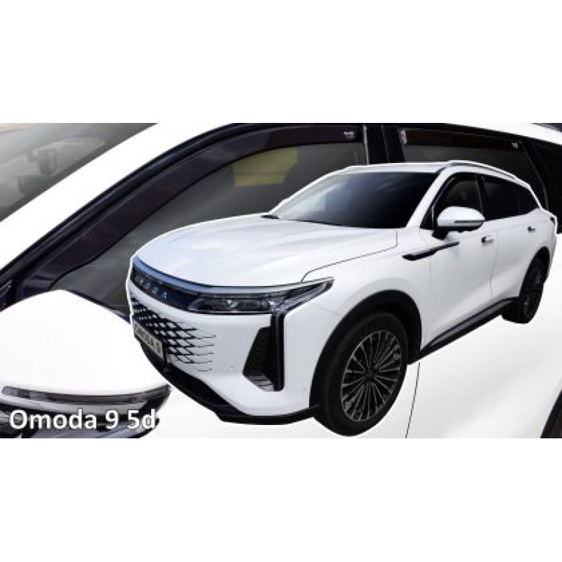 Ανεμοθραύστες Omoda 9 (2025+) - 4τμχ. εμπρός και πίσω, Heko