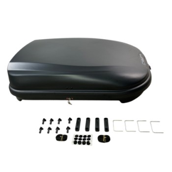Μπαγκαζιέρα οροφής Junior FL 125x90x34cm με μονόπλευρο άνοιγμα και κλειδί, 320 λίτρα - μαύρη Μπαγκαζιέρα οροφής Junior FL 125x90x34cm με μονόπλευρο άνοιγμα και κλειδί, 320 λίτρα - μαύρη