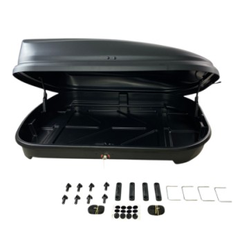 Μπαγκαζιέρα οροφής Junior FL 125x90x34cm με μονόπλευρο άνοιγμα και κλειδί, 320 λίτρα - μαύρη Μπαγκαζιέρα οροφής Junior FL 125x90x34cm με μονόπλευρο άνοιγμα και κλειδί, 320 λίτρα - μαύρη