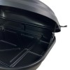 Μπαγκαζιέρα οροφής Junior FL 125x90x34cm με μονόπλευρο άνοιγμα και κλειδί, 320 λίτρα - μαύρη