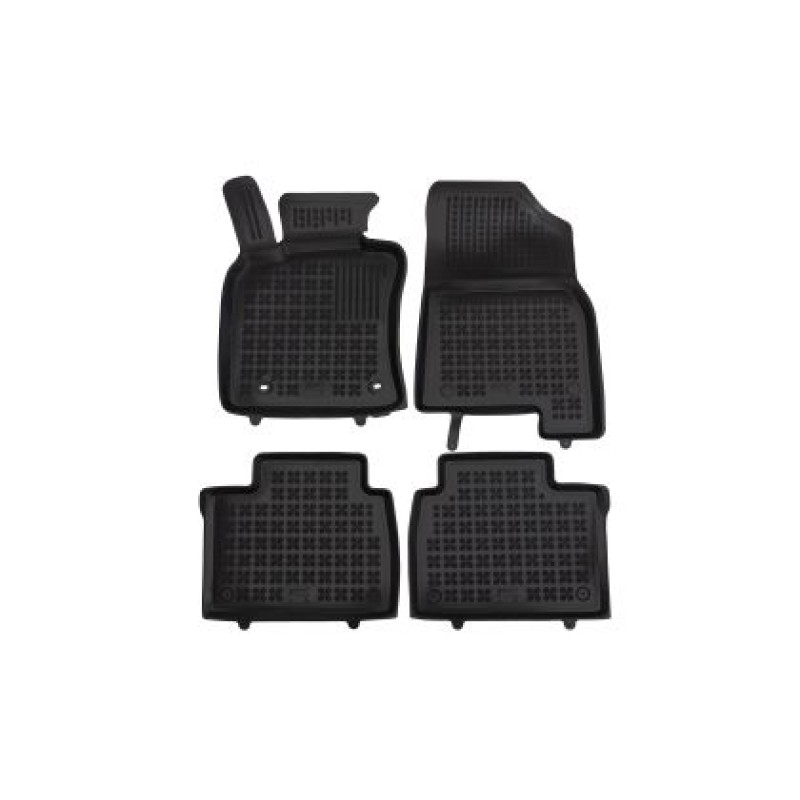 Λαστιχένια πατάκια Toyota Camry (XV80) (2024+) sedan, Hybrid, με πυροσβεστήρα τύπου σκαφάκι - 4τμχ., Rezaw Plast