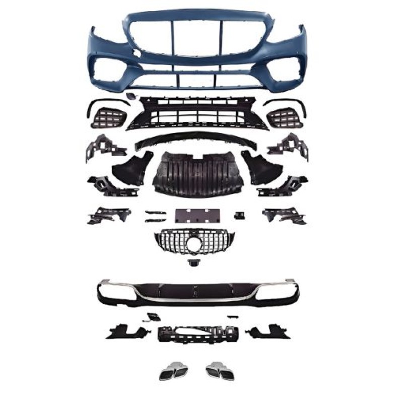 Body kit Mercedes E-Class W213 (2016-2019) - AMG E63 design