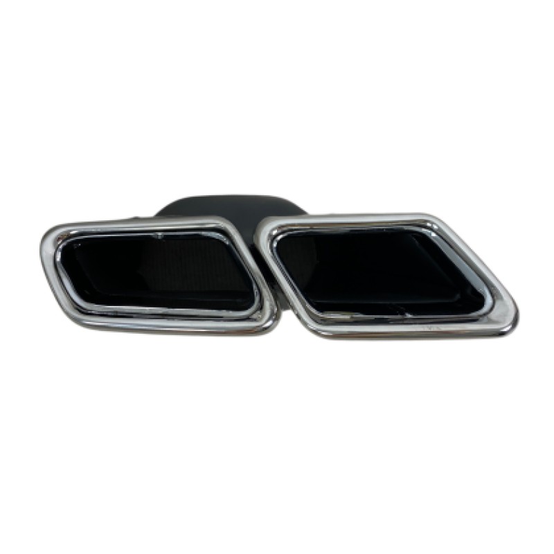 Μπούκες εξάτμισης E-Class W212 / S-Class W222 - χρωμίου
