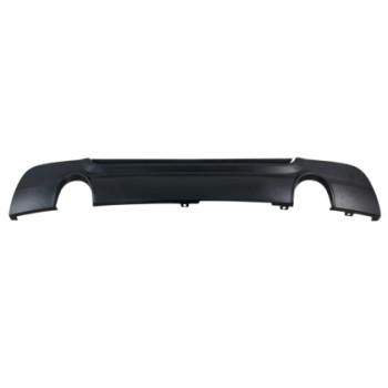 Diffuser προφυλακτήρα BMW E92 - M pack design διπλό για διπλή εξάτμιση